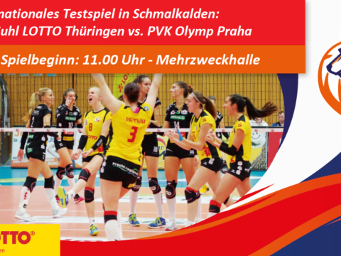 Internationales Testspiel in Schmalkalden