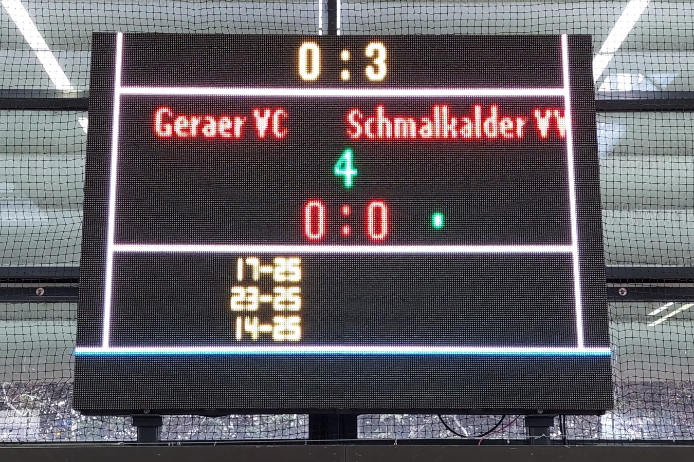 Geraer VC : Schmalkalder VV (Herren I)