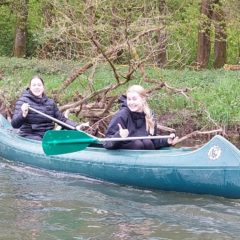 Kanutour der Damen und Herren