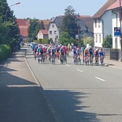 Helfer bei der Thüringer Lotto-Ladys-Radtour um Schmalkalden