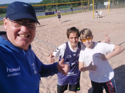 Beach-Landesmeisterschaft U15 männlich in Meiningen