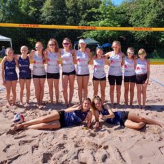 Beach-Landesmeisterschaft U14 weiblich in Schmalkalden