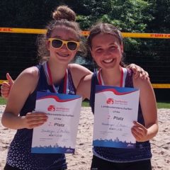 Beach-Landesmeisterschaft U14 weiblich in Schmalkalden