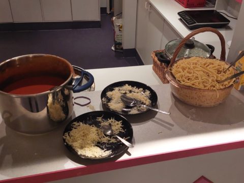 Spaghetti-Party des Schmalkalder VV