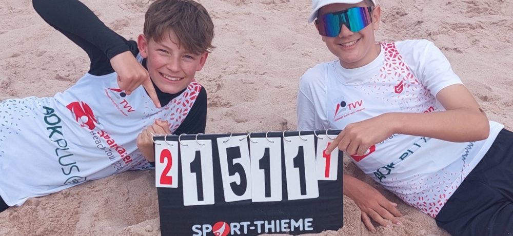 Qualifikationsturnier Beach U16 männlich in Sonneberg