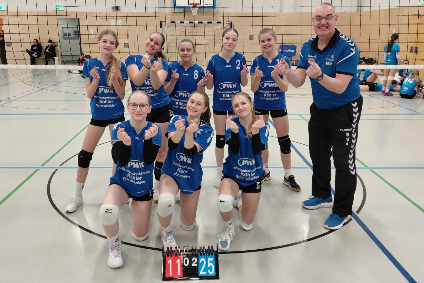 B-Finale zur Thüringer Landesmeisterschaft U16 weiblich in Jena