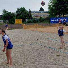 Beach-Landesmeisterschaft U13 weiblich in Knau