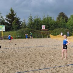 Beach-Landesmeisterschaft U13 weiblich in Knau