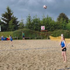 Beach-Landesmeisterschaft U13 weiblich in Knau