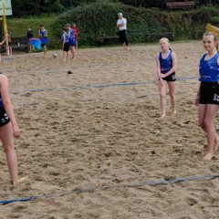 Beach-Landesmeisterschaft U13 weiblich in Knau