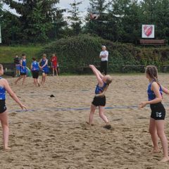 Beach-Landesmeisterschaft U13 weiblich in Knau