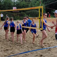 Beach-Landesmeisterschaft U13 weiblich in Knau