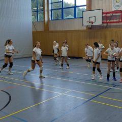Trainingsspiel der U16 weiblich in Schwallungen