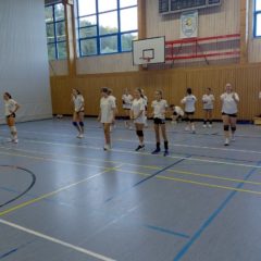 Trainingsspiel der U16 weiblich in Schwallungen