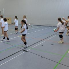 Trainingsspiel der U16 weiblich in Schwallungen