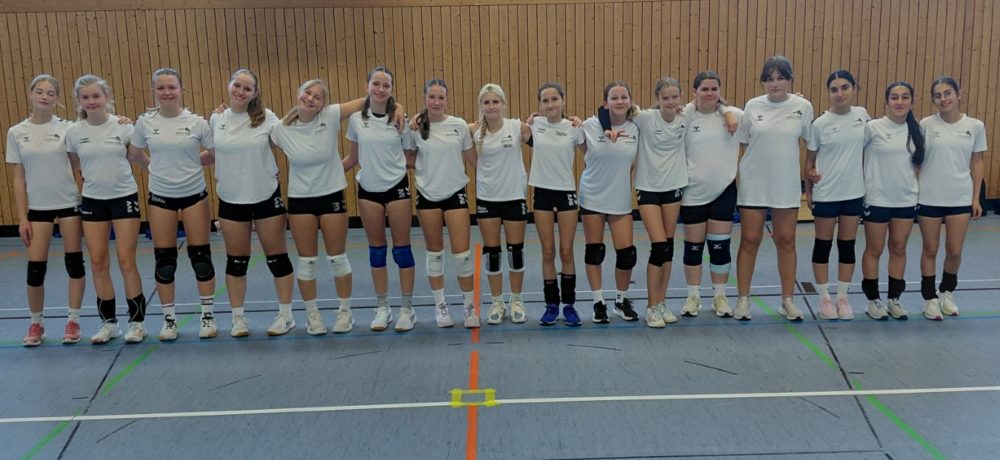 Trainingsspiel der U16 weiblich in Schwallungen