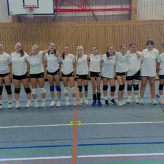 Trainingsspiel der U16 weiblich in Schwallungen