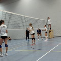 Trainingsspiel der U16 weiblich in Schwallungen