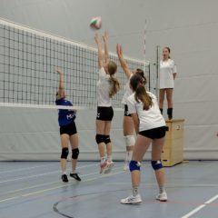 Trainingsspiel der U16 weiblich in Schwallungen