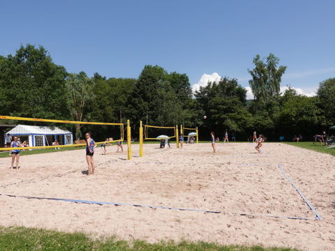 Beach-Landesmeisterschaft U18 weiblich in Schmalkalden