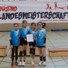 A-Finale zur Thüringer Landesmeisterschaft U13 weiblich in Schmalkalden