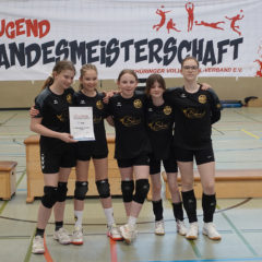 A-Finale zur Thüringer Landesmeisterschaft U13 weiblich in Schmalkalden