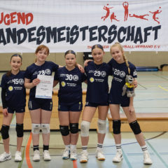 A-Finale zur Thüringer Landesmeisterschaft U13 weiblich in Schmalkalden