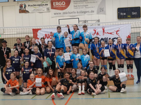 A-Finale zur Thüringer Landesmeisterschaft U13 weiblich in Schmalkalden