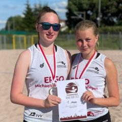 Beach-Landesmeisterschaft U19 weiblich in Sonneberg