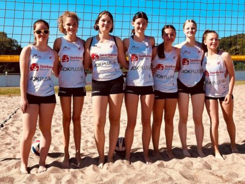 Beach-Landesmeisterschaft U15 weiblich in Meiningen