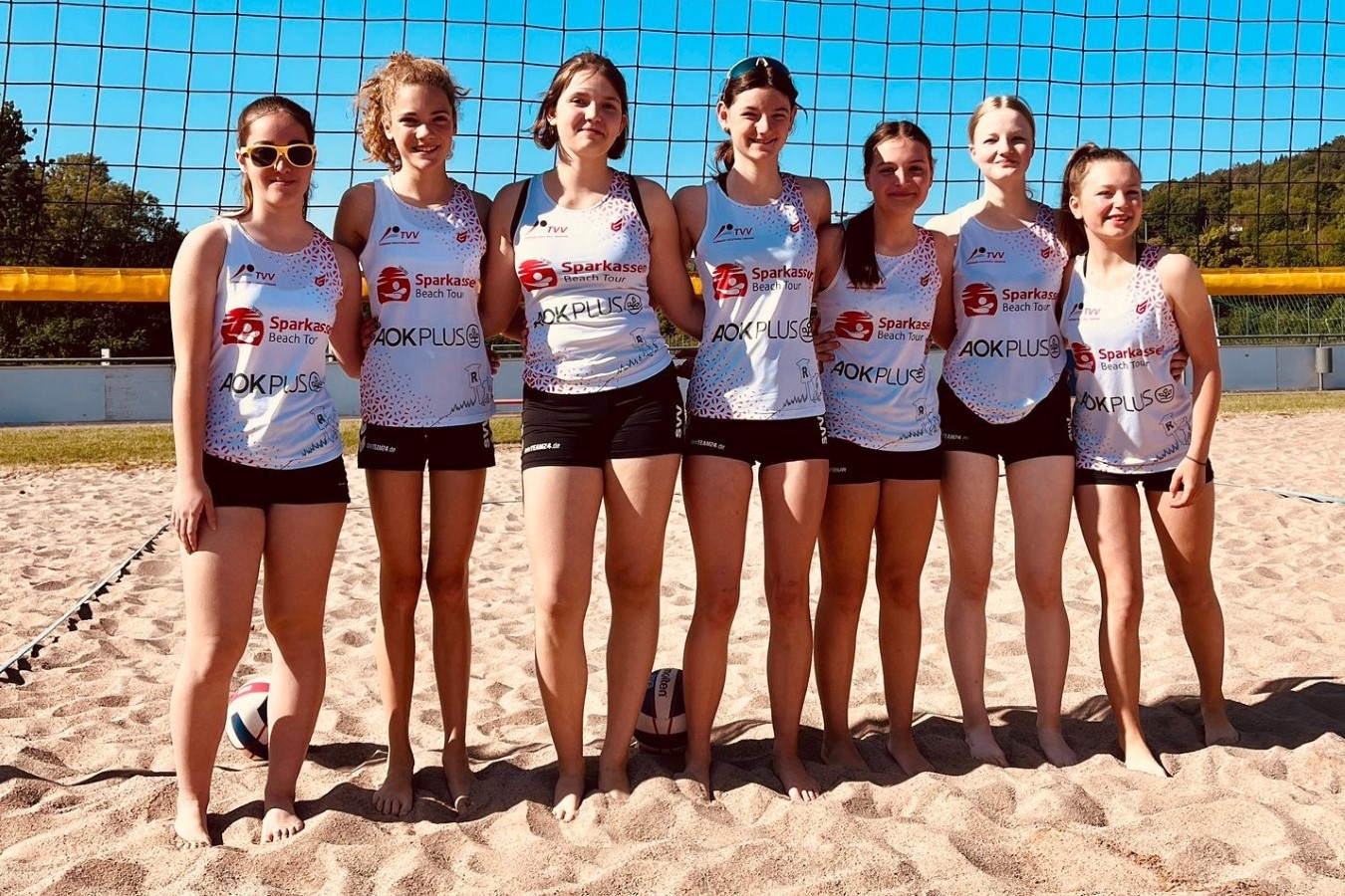 Beach-Landesmeisterschaft U15 weiblich in Meiningen