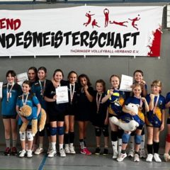 FINALE der Thüringer Landesmeisterschaft U12 weiblich in Gera