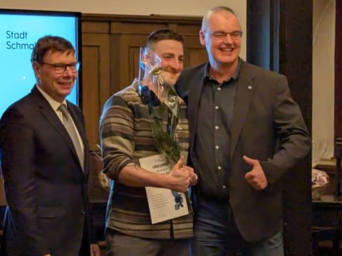 Schmalkalder Rose 2025 für Daniel Hilpert