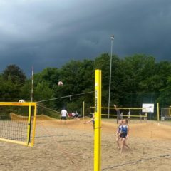 Beach-Landesmeisterschaft U13 weiblich in Knau
