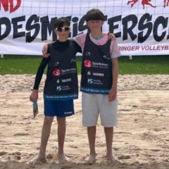 Beach-Landesmeisterschaft U15 männlich in Schmalkalden