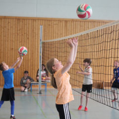 FINALE Ball-über-die-Schnur-Turnier der Schmalkalder Grundschulen