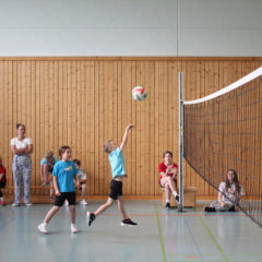 FINALE Ball-über-die-Schnur-Turnier der Schmalkalder Grundschulen