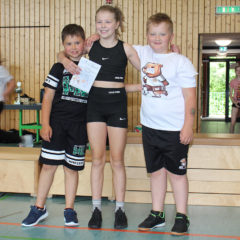 FINALE Ball-über-die-Schnur-Turnier der Schmalkalder Grundschulen