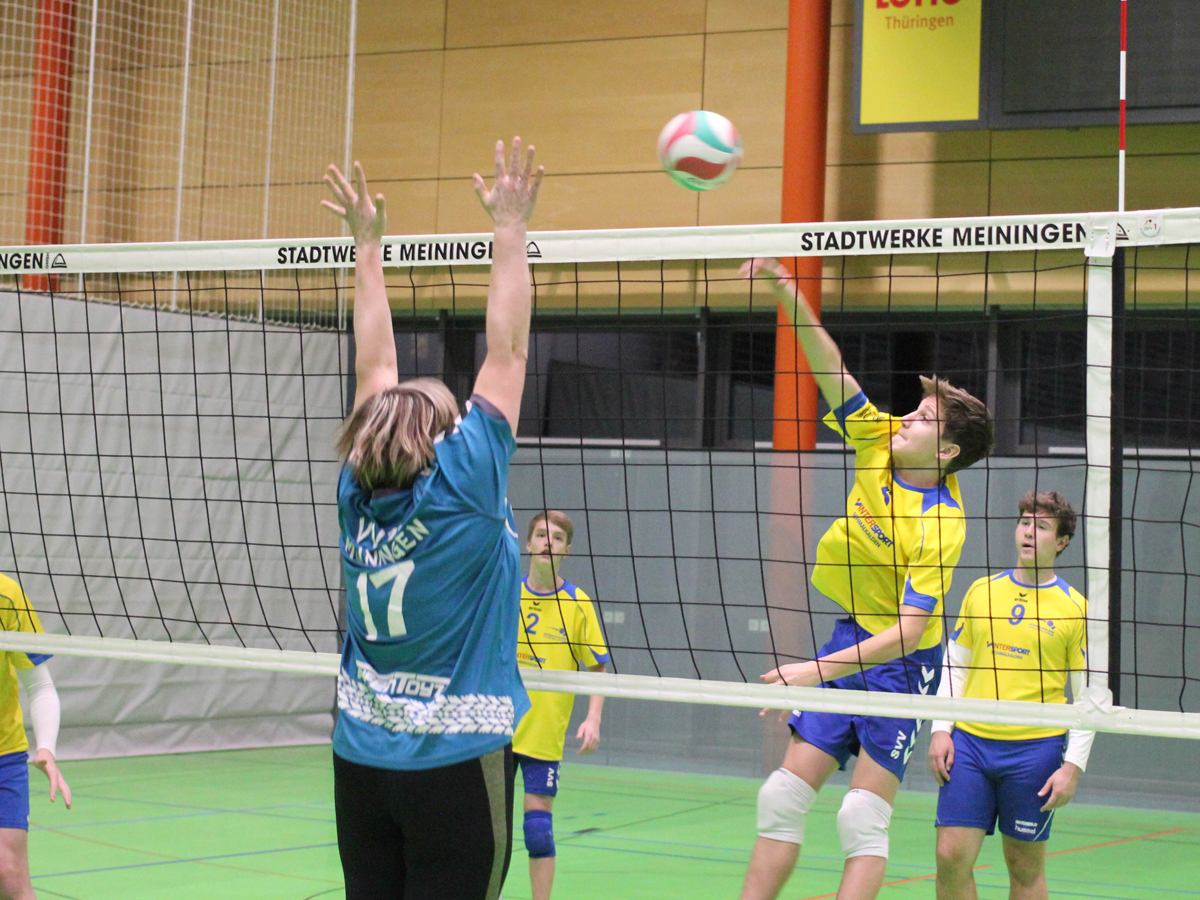 Volleyballverein 70 Meiningen : Schmalkalder VV (Herren III)