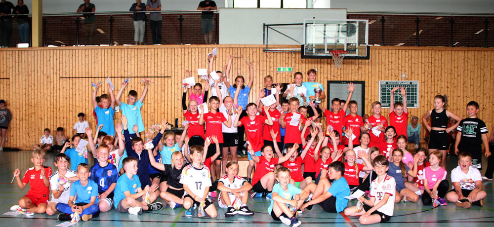 FINALE Ball-über-die-Schnur-Turnier der Schmalkalder Grundschulen