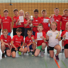 FINALE Ball-über-die-Schnur-Turnier der Schmalkalder Grundschulen