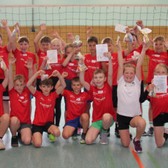 FINALE Ball-über-die-Schnur-Turnier der Schmalkalder Grundschulen
