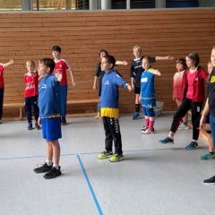 Trainingstag der U12 männlich in Erfurt