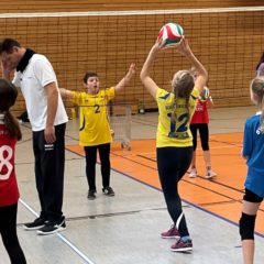 Trainingstag der U12 weiblich in Erfurt