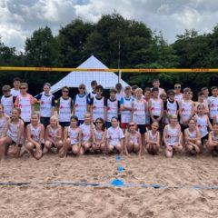 Beach-Landesmeisterschaft U13 weiblich in Schmalkalden