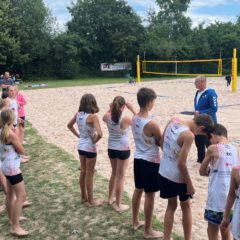 Beach-Landesmeisterschaft U13 weiblich in Schmalkalden