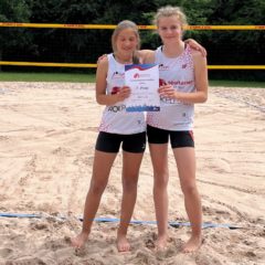 Beach-Landesmeisterschaft U13 weiblich in Schmalkalden