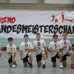 Finale der Thüringer Landesmeisterschaften U14 männlich in Nordhausen