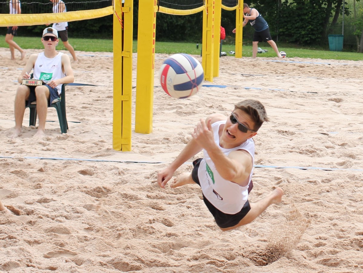 Beach-Landesmeisterschaft U20 männlich in Schmalkalden