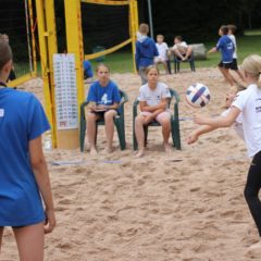 Beach-Landesmeisterschaft U13 weiblich in Schmalkalden